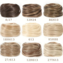 Load image into Gallery viewer, Wig Elastic Band Straight Wig Hair Loop Female Simulated Hair Fluffy Natural Bun Lazy Person Curly Wig Hair Loop