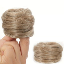 Load image into Gallery viewer, Wig Elastic Band Straight Wig Hair Loop Female Simulated Hair Fluffy Natural Bun Lazy Person Curly Wig Hair Loop