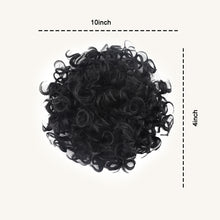 Load image into Gallery viewer, Small Roll Drawstring Fluffy and Messy Elastic Mesh Drawstring Synthetic Ponytail Wig Braided Wig