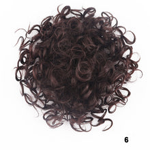Load image into Gallery viewer, Small Roll Drawstring Fluffy and Messy Elastic Mesh Drawstring Synthetic Ponytail Wig Braided Wig