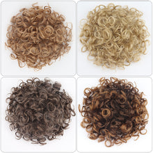 Load image into Gallery viewer, Small Roll Drawstring Fluffy and Messy Elastic Mesh Drawstring Synthetic Ponytail Wig Braided Wig