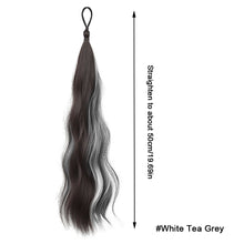Load image into Gallery viewer, Hair Braid Highlights Ponytail Dopamine Fried Dough Twists Braid Hair Increase Color Hair Band Wig Ring Wig Band Highlights