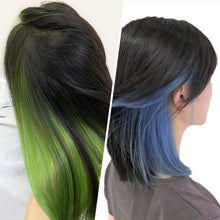 Load image into Gallery viewer, Hidden Dye Wig Piece Hanging Ear Dye Women's Highlight Dye Colored Hair Extensions Inner Layer Bleaching Dopamine Long Hair Wig Piece