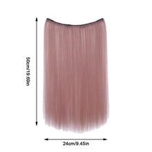 Load image into Gallery viewer, Hidden Dye Wig Piece Hanging Ear Dye Women's Highlight Dye Colored Hair Extensions Inner Layer Bleaching Dopamine Long Hair Wig Piece