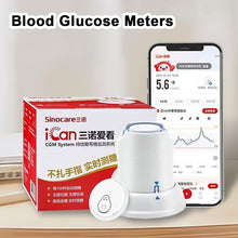 Load image into Gallery viewer, Continuous glucose monitoring, blood glucose meter without finger pricking, real-time measurement of high and low blood sugar, real-time reminder of blood glucose meter