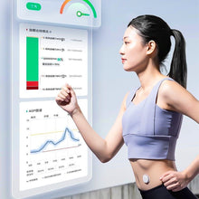 Load image into Gallery viewer, Continuous glucose monitoring, blood glucose meter without finger pricking, real-time measurement of high and low blood sugar, real-time reminder of blood glucose meter