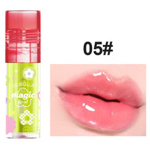 Load image into Gallery viewer, Warm Changing Lip Oil Is Moisturizing Easy To Color Moisturizing Color Changing Lip Glaze Pouting Lip Gloss Lip Glaze