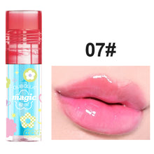 Load image into Gallery viewer, Warm Changing Lip Oil Is Moisturizing Easy To Color Moisturizing Color Changing Lip Glaze Pouting Lip Gloss Lip Glaze