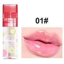 Load image into Gallery viewer, Warm Changing Lip Oil Is Moisturizing Easy To Color Moisturizing Color Changing Lip Glaze Pouting Lip Gloss Lip Glaze