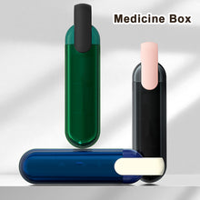 Load image into Gallery viewer, Portable Small Medicine Box Mini Size Portable Medicine Box Three Compartment Storage Box Travel Pill Medicine Packaging Box
