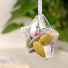 Load image into Gallery viewer, 16cm Anti-proof Cover For Labubu Dustproof Star Shape Cover Transparent Ball Christmas Decoration Festival Ceiling Pendant