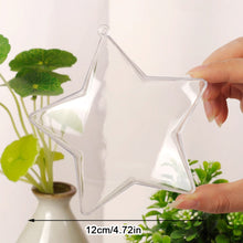 Load image into Gallery viewer, 16cm Anti-proof Cover For Labubu Dustproof Star Shape Cover Transparent Ball Christmas Decoration Festival Ceiling Pendant