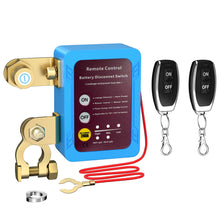 Load image into Gallery viewer, Car 12V 240A Battery Disconnect Power Switch Shut Off Cut Off Kill Switch With Remote Control Truck Switch