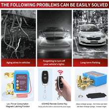 Load image into Gallery viewer, Car 12V 240A Battery Disconnect Power Switch Shut Off Cut Off Kill Switch With Remote Control Truck Switch