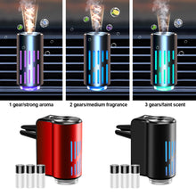 Load image into Gallery viewer, Car Air Vent Electric Air Diffuser Aroma Humidifier Mist Aromatherapy with Atmosphere Light Car Air Freshener For Removing Odors Car Accessories