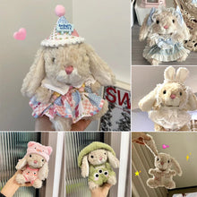 Load image into Gallery viewer, For Jellycat 15cm Yummy Rabbit Replacement Cute Doll Clothes Fashion Clothes Doll Clothes Dolls Accessories Mini Clothes