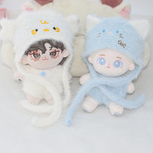 Load image into Gallery viewer, 10cm Cotton Dolls Cute Animal Hat Clothes Dress New Baby Clothes Doll Clothes Multicolor Embroider BJD Doll Clothes Master Dog