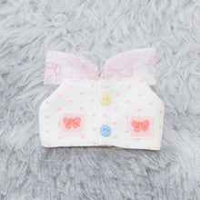 Load image into Gallery viewer, 10cm Cotton Dolls Cute Animal Hat Clothes Dress New Baby Clothes Doll Clothes Multicolor Embroider BJD Doll Clothes Master Dog