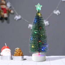 Load image into Gallery viewer, Christmas Tree LED Night Light Atmosphere Lamp Decoration Table Light Plastic Pine Needles Night Lamp Home Holiday Light
