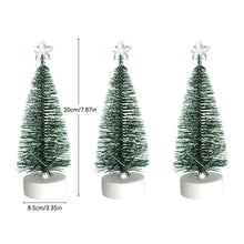 Load image into Gallery viewer, Christmas Tree LED Night Light Atmosphere Lamp Decoration Table Light Plastic Pine Needles Night Lamp Home Holiday Light