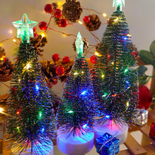Load image into Gallery viewer, Christmas Tree LED Night Light Atmosphere Lamp Decoration Table Light Plastic Pine Needles Night Lamp Home Holiday Light