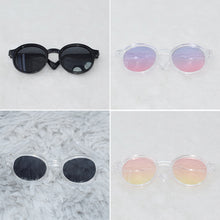 Load image into Gallery viewer, For 10cm Cotton Dolls Glasses Cute Plastic Glasses for Dolls Macaron BJD Dolls Toy Glasses Accessories