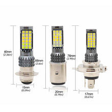 Load image into Gallery viewer, H4 BA20D Motorcycle LED Headlight Three Colors Motorcycle Scooter Light 36smd Super Bright Light lamp Moto DRL Lights Aluminium Alloy