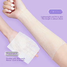 Load image into Gallery viewer, 80pcs/pack Perforated Wet Compress Cotton Pads Soft Skin-friendly Stretchable Cotton Pads Convenient Facial Makeup Cotton Pads Beauty Tool