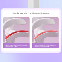 Load image into Gallery viewer, Borderless Comb Tooth Electric Eyelash Curler Long-lasting Curling Intelligent Temperature Controlled Charging Electric Eyelash Curler