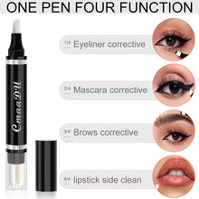 Load image into Gallery viewer, Multipurpose Makeup Eraser Pen Mascara Eyeliner Eyebrows Lips Makeup Details Modification Mild Non-irritating Makeup Remover Pen