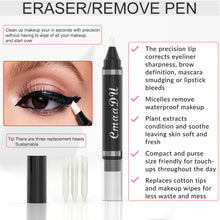 Load image into Gallery viewer, Multipurpose Makeup Eraser Pen Mascara Eyeliner Eyebrows Lips Makeup Details Modification Mild Non-irritating Makeup Remover Pen