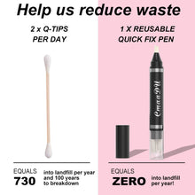 Load image into Gallery viewer, Multipurpose Makeup Eraser Pen Mascara Eyeliner Eyebrows Lips Makeup Details Modification Mild Non-irritating Makeup Remover Pen
