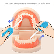 Load image into Gallery viewer, 2-in-1 Orthodontic Teether Braces Extractor Detachable Durable Food Grade Orthodontic Bite Adhesive Portable Braces Extractor
