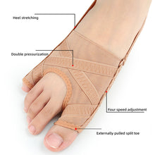 Load image into Gallery viewer, Mesh Thumb Valgus Corrector Lightweight Breathable Elastic Toe Separator Bigfoot Bone Overlapping Corrector Foot Care