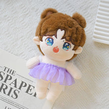Load image into Gallery viewer, For Headmaster Dog Lace Netting Dress Mini Cute Doll Clothing Plush Toys Accessories Dressing Up Clothes for 13-15cm Doll