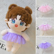 Load image into Gallery viewer, For Headmaster Dog Lace Netting Dress Mini Cute Doll Clothing Plush Toys Accessories Dressing Up Clothes for 13-15cm Doll