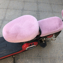 Load image into Gallery viewer, Plush Electric Bicycle Saddle Soft Bike Seat Covers Cycling Cushion Cycling Saddle Comfortable Bicycle Bike
