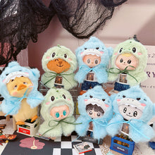 Load image into Gallery viewer, Cute Shark Dinosaur Shawl Cloak Doll Clothes Mini Fashionable Exquisite Dolls Decoration Accessories for Labubu Doll