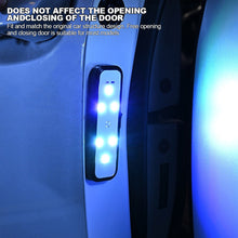 Load image into Gallery viewer, 1/2Pcs USB Charging LED Car Door Lights Welcome Light Magnetic Control Auto Open Door Safe Anti-collision Emergency Signal Lamp