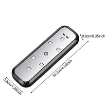 Load image into Gallery viewer, 1/2Pcs USB Charging LED Car Door Lights Welcome Light Magnetic Control Auto Open Door Safe Anti-collision Emergency Signal Lamp