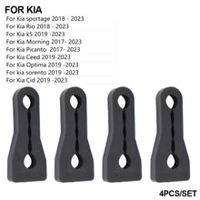 Load image into Gallery viewer, 4Pcs/Set Car Door Lock Damper Buffer Silicone Seal Shock-Absorbing For Toyota Nissan KIA Peugeot Deadener 2004 2020 2023 2024