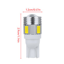 Load image into Gallery viewer, T10 Car W5W 6SMD 5630 LED Bulb Reverse Signal Light Reading Lamps DC 12V Auto Wedge Side License Plate Light Trunk Lamps