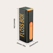 Load image into Gallery viewer, 10Pcs Floss Portable Floss Box Auto Pop Up Mini Transparent Floss Stick Storage Box Oral Care Floss Organiser Storage Box