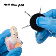Load image into Gallery viewer, Nail Art Multifunctional Point Drill Pen Wave Point Pen DIY Nail Art Rotating Point Bead Pen Different Models Needle Nail Art Tools