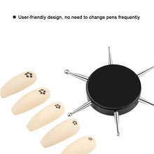 Load image into Gallery viewer, Nail Art Multifunctional Point Drill Pen Wave Point Pen DIY Nail Art Rotating Point Bead Pen Different Models Needle Nail Art Tools
