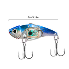 Load image into Gallery viewer, Creative Metal VIB Electronic Bait Colorful Long-range Metal Bait Fishing Gear False Bait Fishing Accessories