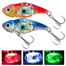 Load image into Gallery viewer, Creative Metal VIB Electronic Bait Colorful Long-range Metal Bait Fishing Gear False Bait Fishing Accessories
