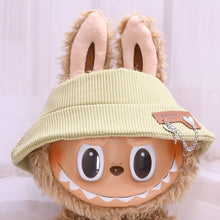 Load image into Gallery viewer, Doll Hat for Dollhouse Miniature 37cm Labubu Color Match Hat Kawaii Cute Doll Accessories Kids Girls Toys