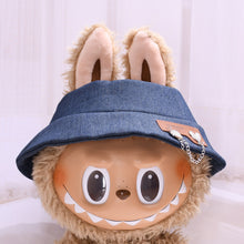 Load image into Gallery viewer, Doll Hat for Dollhouse Miniature 37cm Labubu Color Match Hat Kawaii Cute Doll Accessories Kids Girls Toys