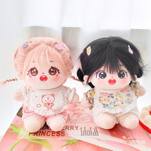 Load image into Gallery viewer, For 20CM Cotton Doll Rompers Cartoon Plush Doll Replacement Outfit Playing House Accessories Mini Clothes